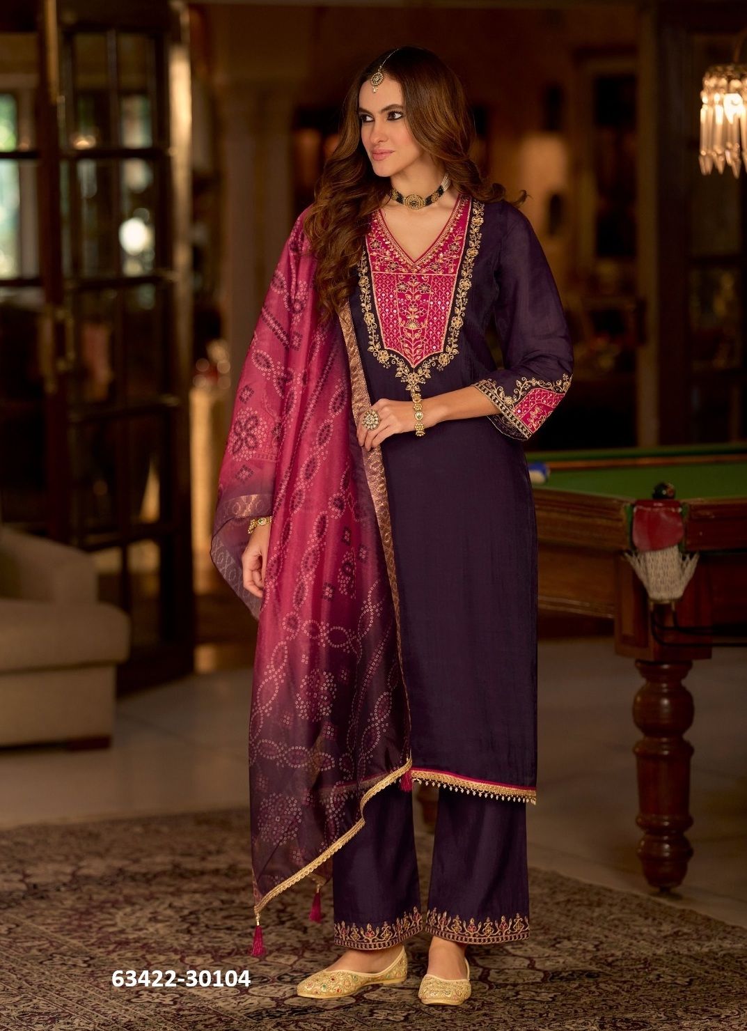 ANANTA - Catalog # 63422 (Set of 4 Readymade Salwar Suits) by Lily & Lali ANANTA - Catalog # 63422 (Set of 4 Readymade Salwar Suits) by Lily & Lali