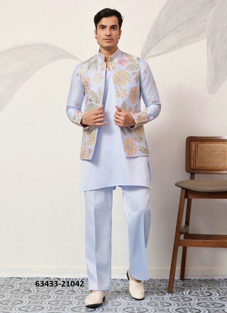 VIRAASAT CARNIVAL - Catalog # 63433 (Set of 4 Men's Ethnic Wear) by Tentmen Clothing VIRAASAT CARNIVAL - Catalog # 63433 (Set of 4 Men's Ethnic Wear) by Tentmen Clothing