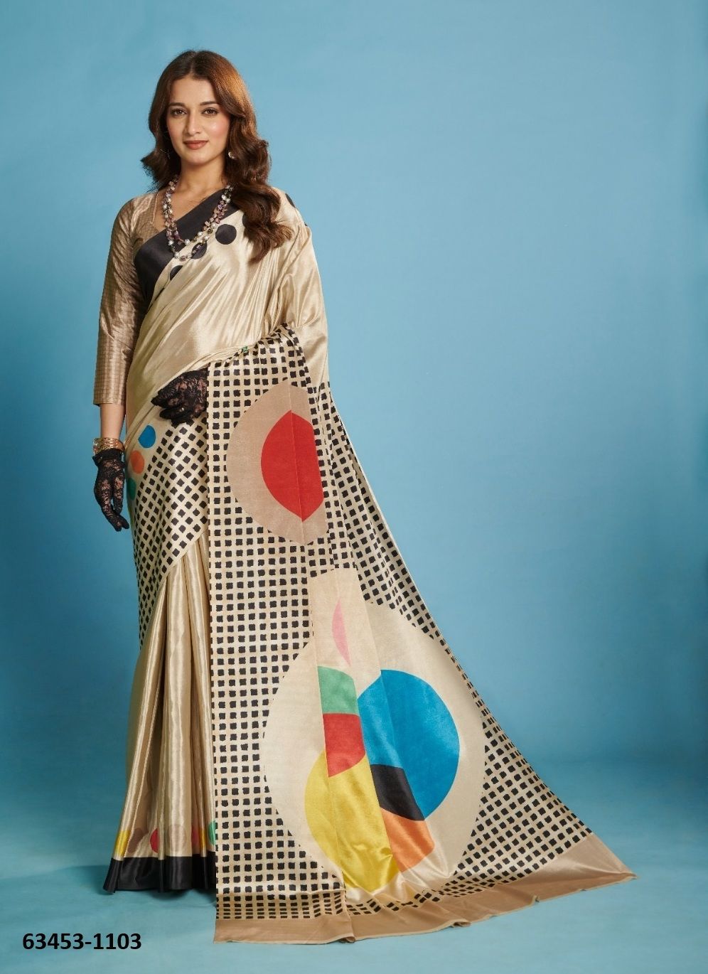 KRYSTAL - Catalog # 63453 (Set of 9 Sarees) by Semad Styles
