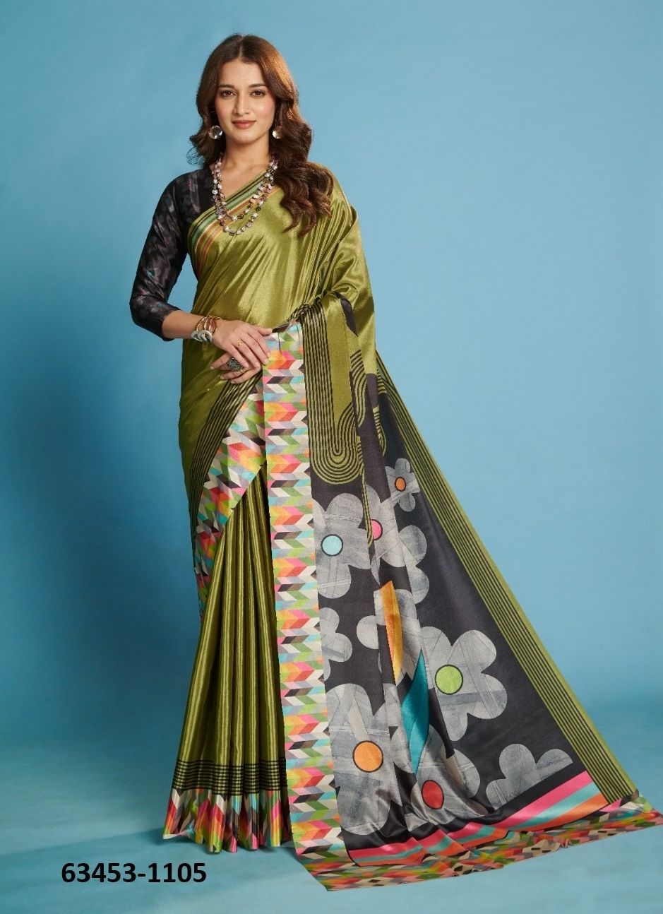 KRYSTAL - Catalog # 63453 (Set of 9 Sarees) by Semad Styles