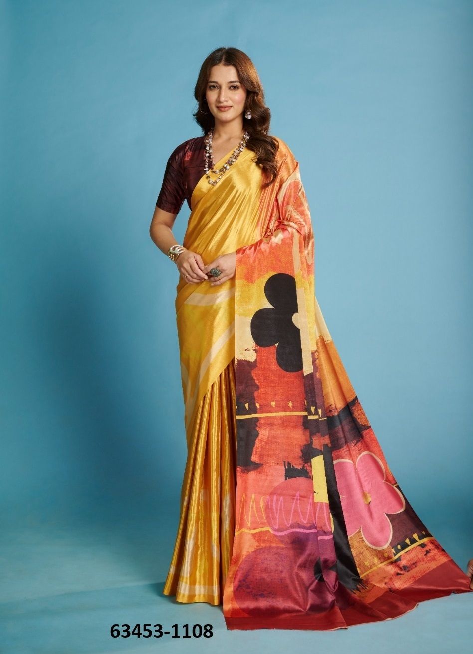KRYSTAL - Catalog # 63453 (Set of 9 Sarees) by Semad Styles