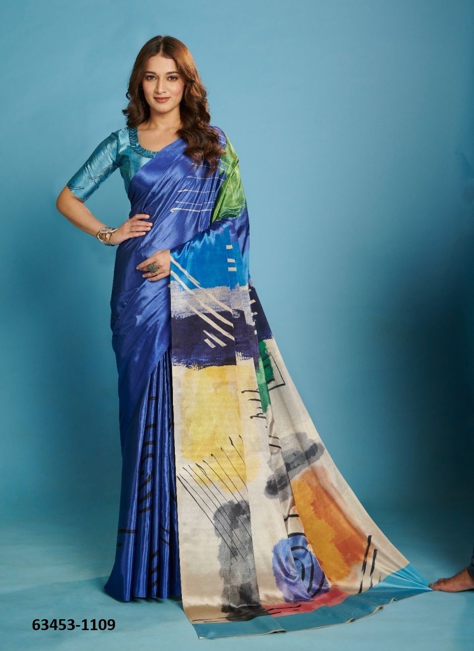 KRYSTAL - Catalog # 63453 (Set of 9 Sarees) by Semad Styles