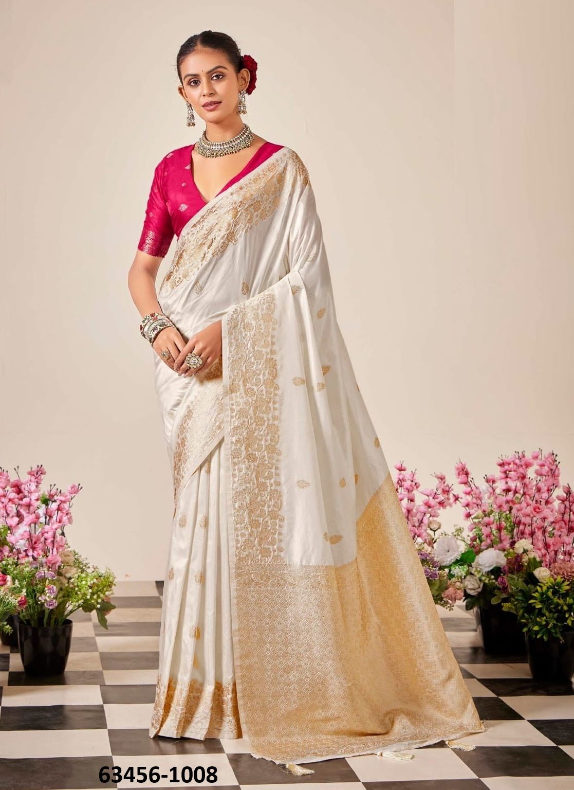 KASHIRA SILK - Catalog # 63456 (Set of 9 Sarees) by Shubh Shree