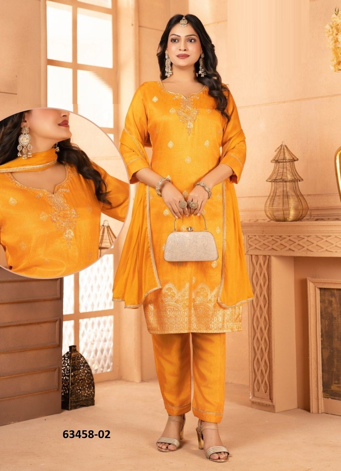 ALKA - Catalog # 63458 (Set of 5 Readymade Salwar Suits) by Kaya Ahmedabad ALKA - Catalog # 63458 (Set of 5 Readymade Salwar Suits) by Kaya Ahmedabad