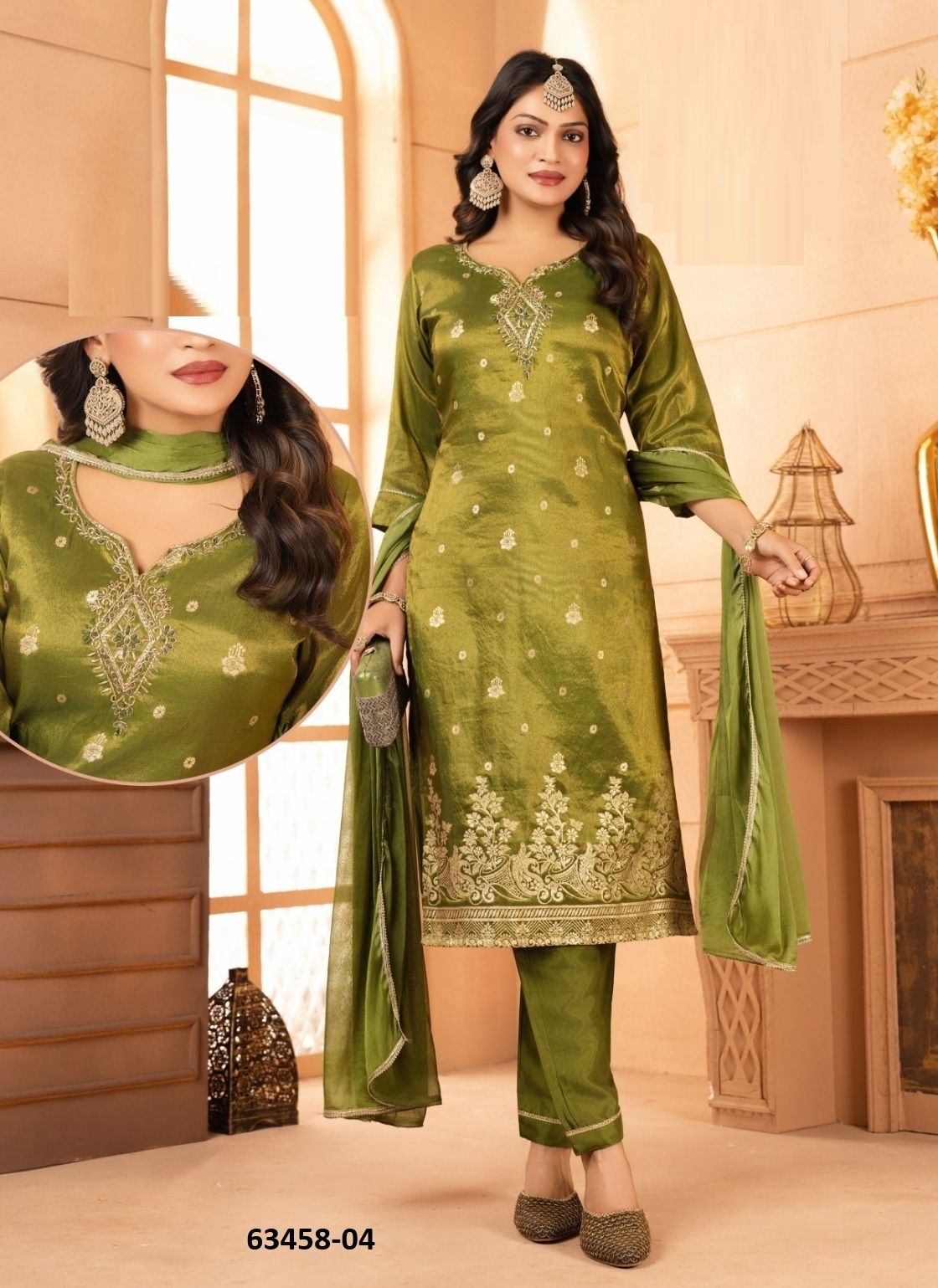 ALKA - Catalog # 63458 (Set of 5 Readymade Salwar Suits) by Kaya Ahmedabad ALKA - Catalog # 63458 (Set of 5 Readymade Salwar Suits) by Kaya Ahmedabad