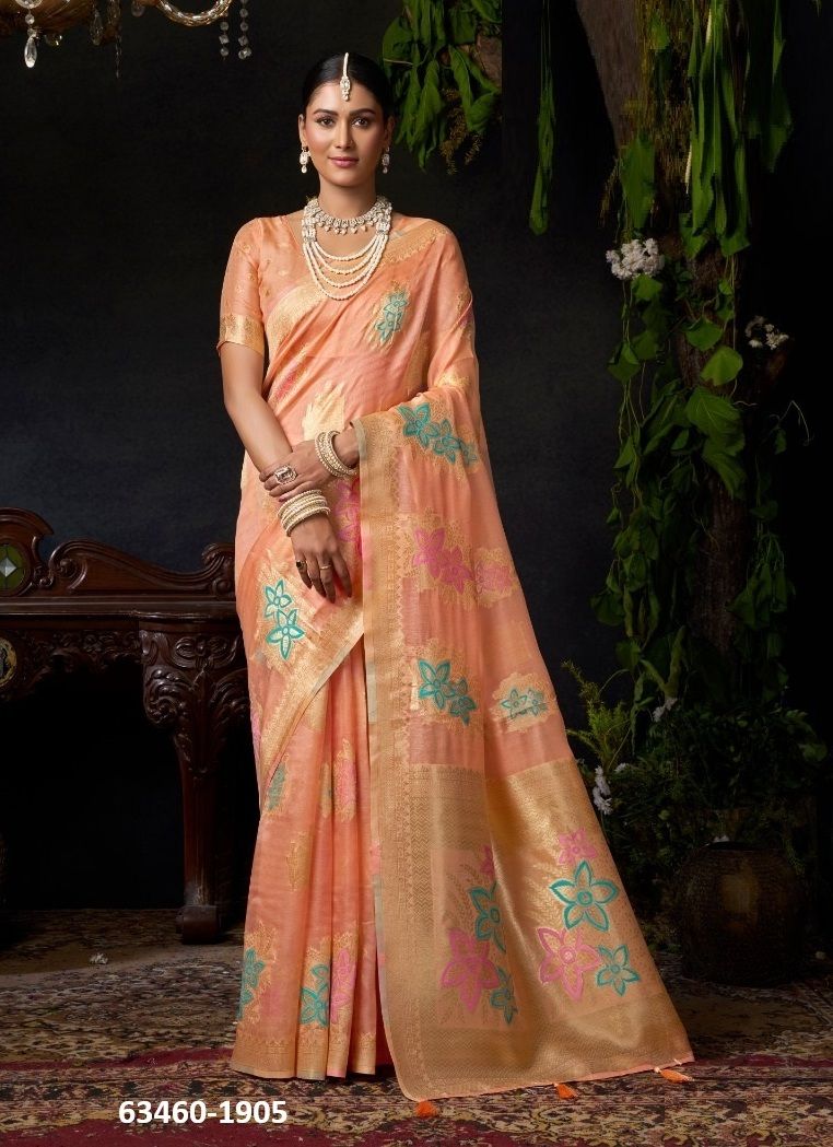 SUNDARI 2 - Catalog # 63460 (Set of 4 Sarees) by Gobuni SUNDARI 2 - Catalog # 63460 (Set of 4 Sarees) by Gobuni
