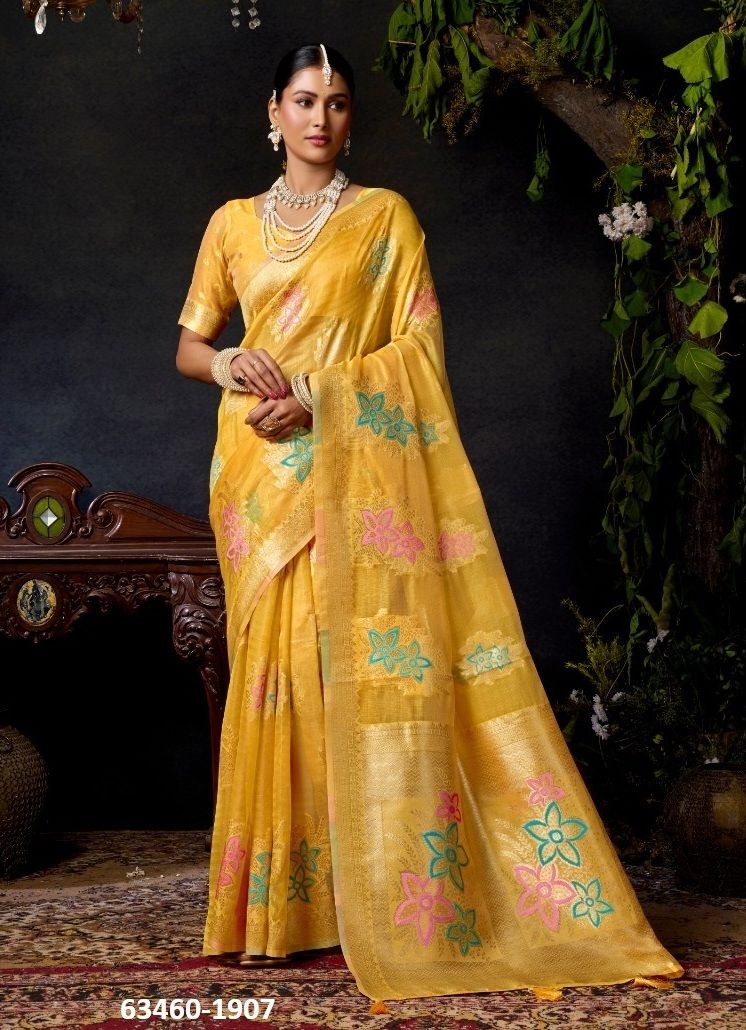 SUNDARI 2 - Catalog # 63460 (Set of 4 Sarees) by Gobuni SUNDARI 2 - Catalog # 63460 (Set of 4 Sarees) by Gobuni