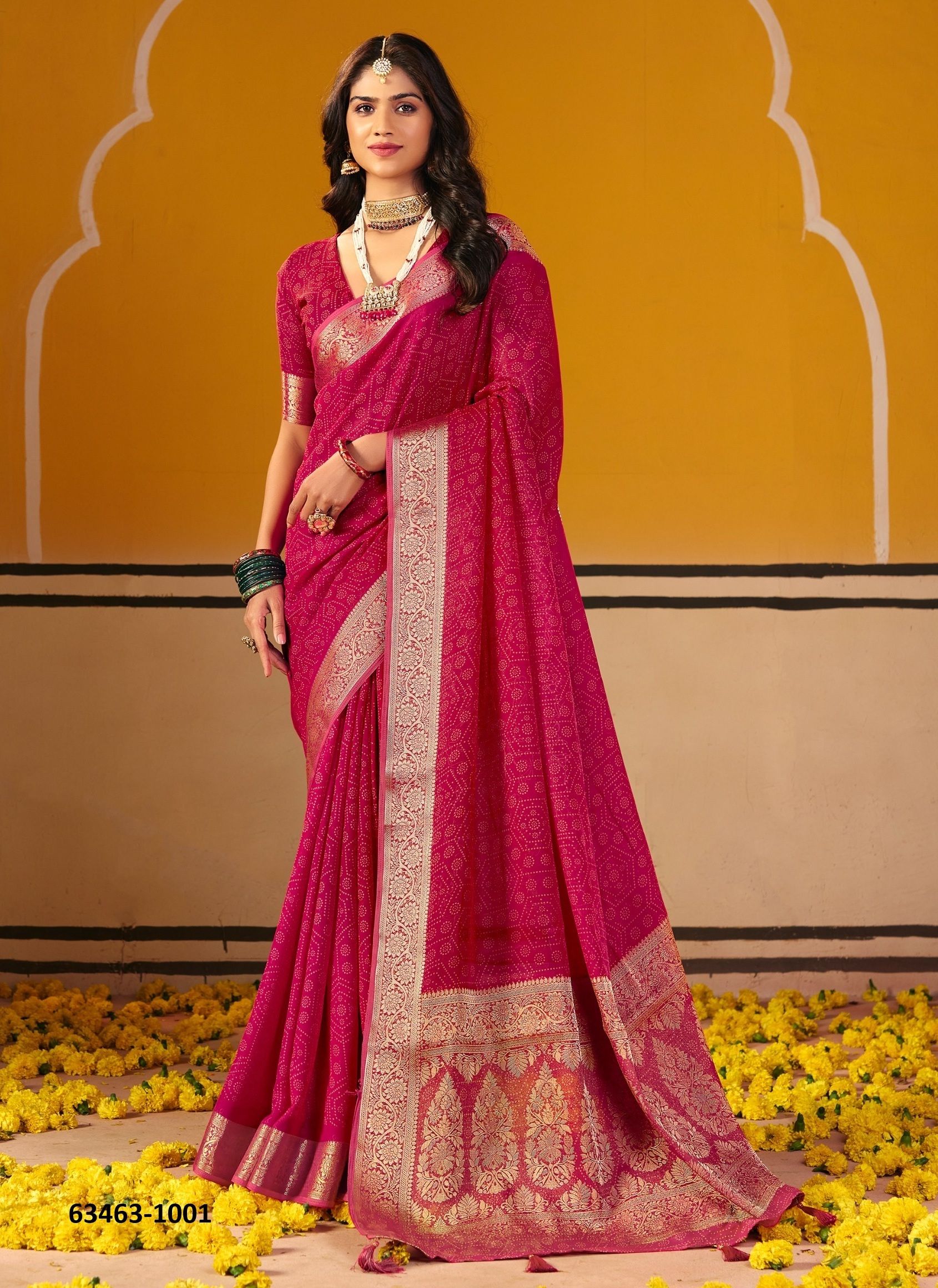 CHHAAP - Catalog # 63463 (Set of 10 Sarees) by Shubh Shree CHHAAP - Catalog # 63463 (Set of 10 Sarees) by Shubh Shree