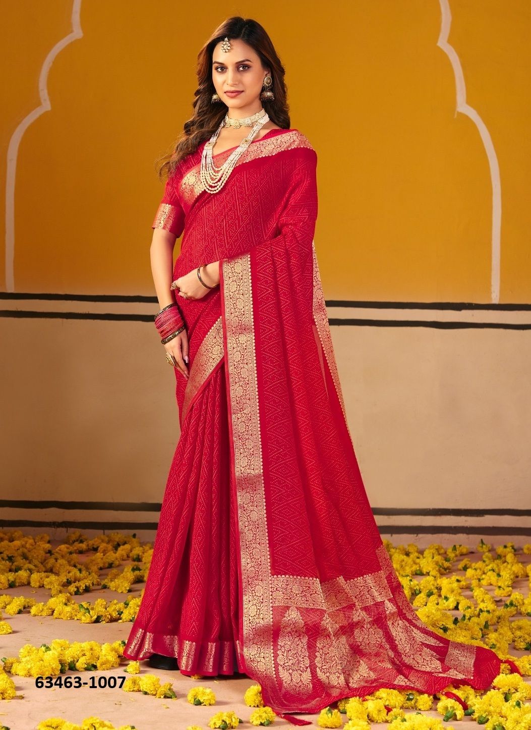 CHHAAP - Catalog # 63463 (Set of 10 Sarees) by Shubh Shree CHHAAP - Catalog # 63463 (Set of 10 Sarees) by Shubh Shree