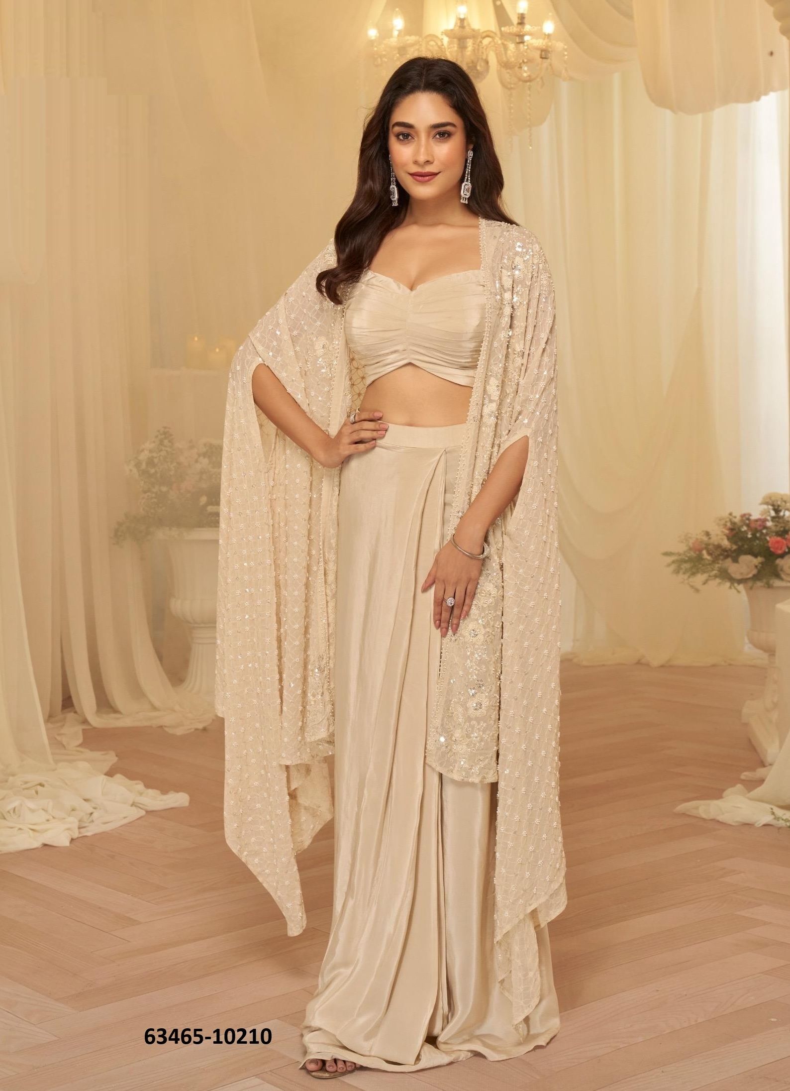 KANIKA - Catalog # 63465 (Set of 3 Indo-Western Outfits) by Sayuri Designer KANIKA - Catalog # 63465 (Set of 3 Indo-Western Outfits) by Sayuri Designer