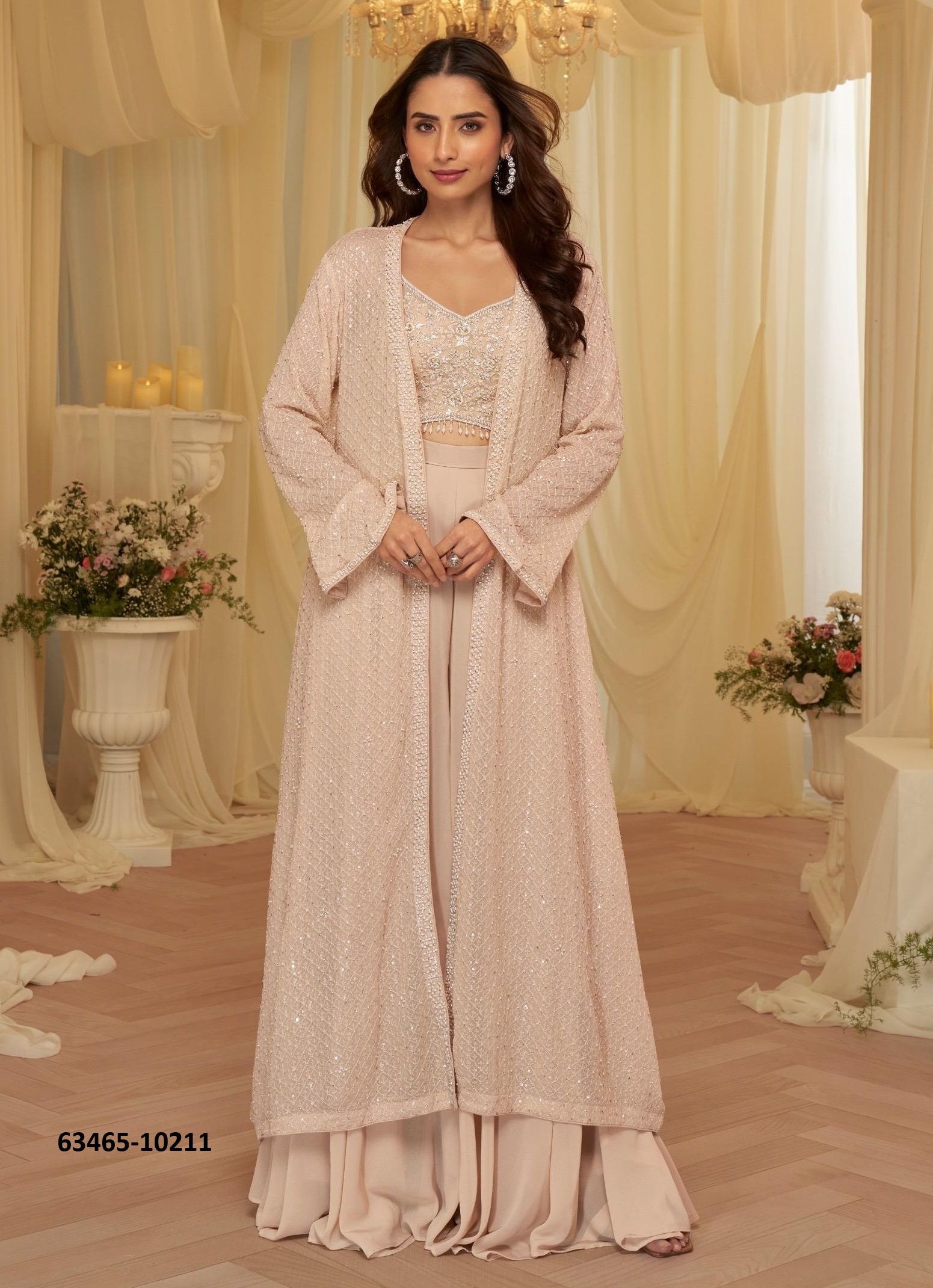 KANIKA - Catalog # 63465 (Set of 3 Indo-Western Outfits) by Sayuri Designer KANIKA - Catalog # 63465 (Set of 3 Indo-Western Outfits) by Sayuri Designer
