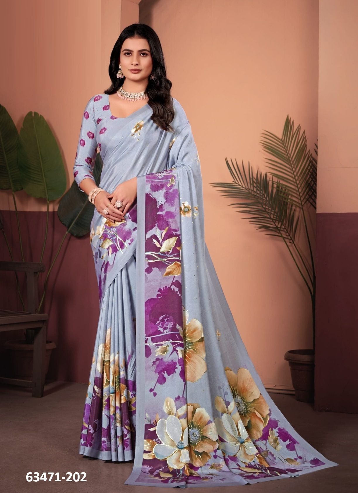 IBIZZA - Catalog # 63471 (Set of 13 Sarees) by Semad Styles