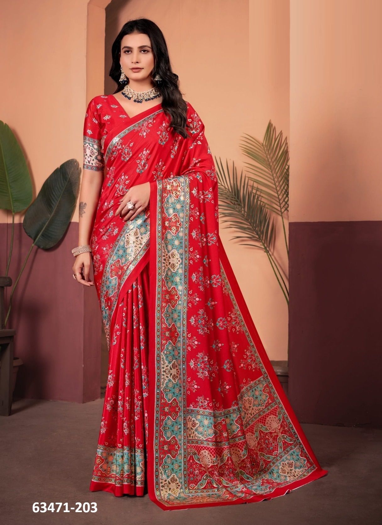 IBIZZA - Catalog # 63471 (Set of 13 Sarees) by Semad Styles