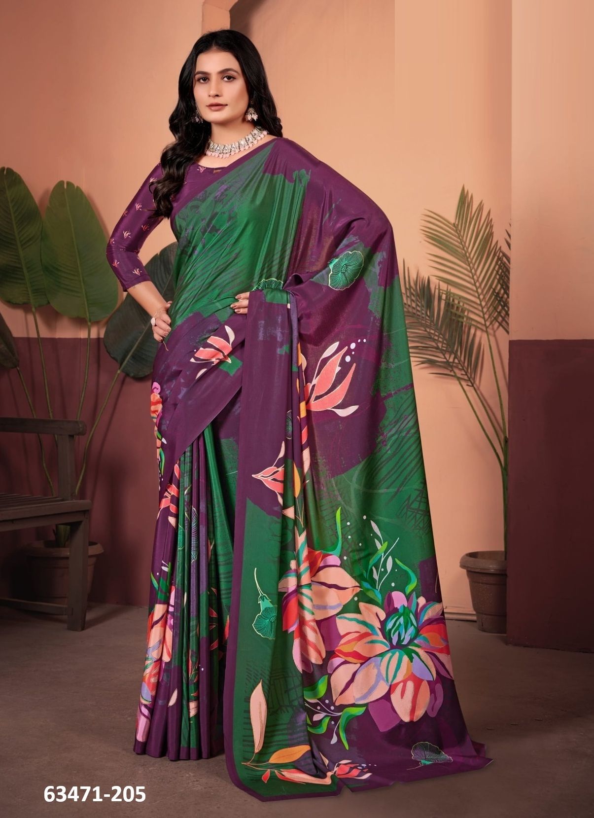 IBIZZA - Catalog # 63471 (Set of 13 Sarees) by Semad Styles