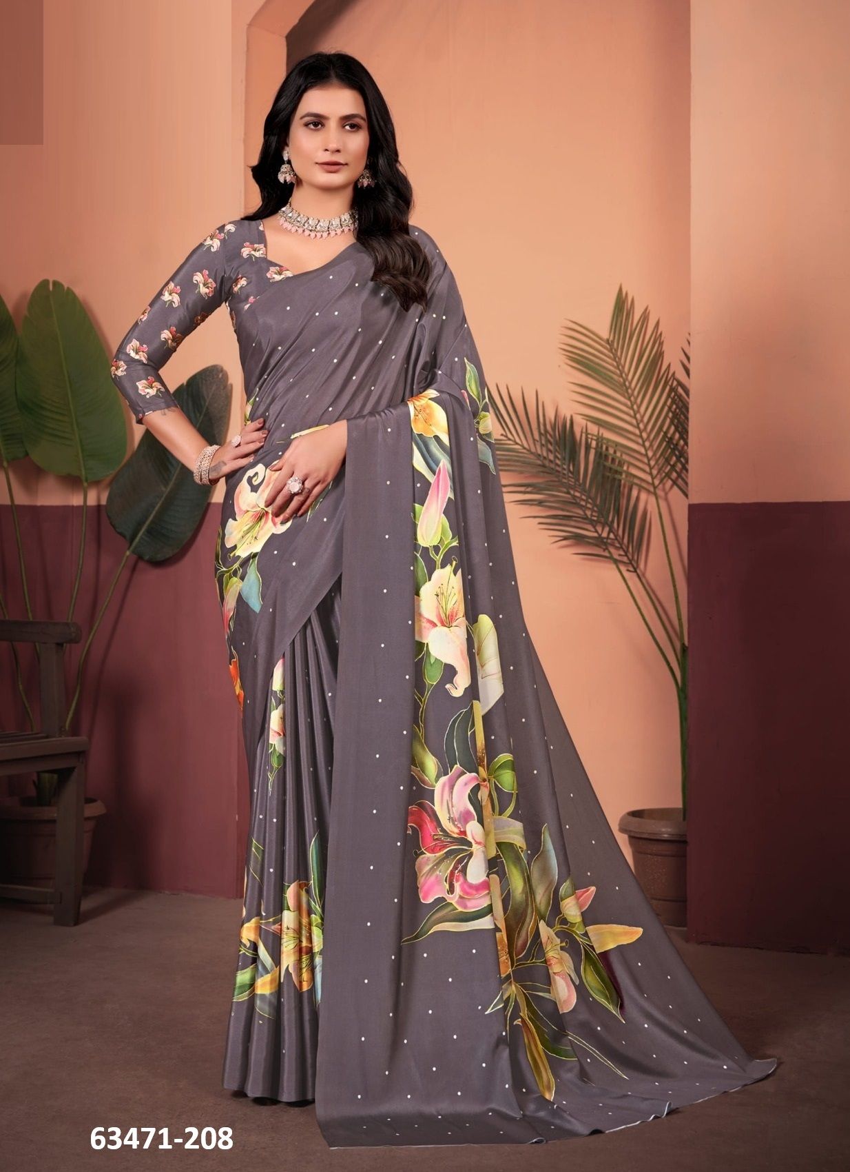 IBIZZA - Catalog # 63471 (Set of 13 Sarees) by Semad Styles