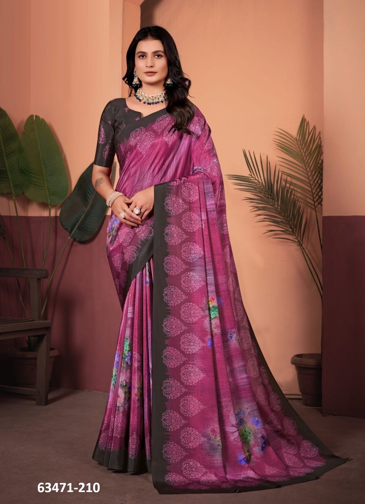 IBIZZA - Catalog # 63471 (Set of 13 Sarees) by Semad Styles
