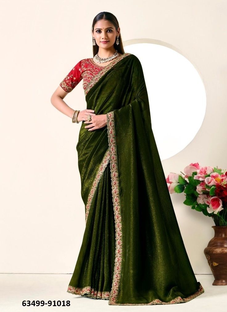 AMAIRA 4 - Catalog # 63499 (Set of 6 Sarees) by Vipul Fashions