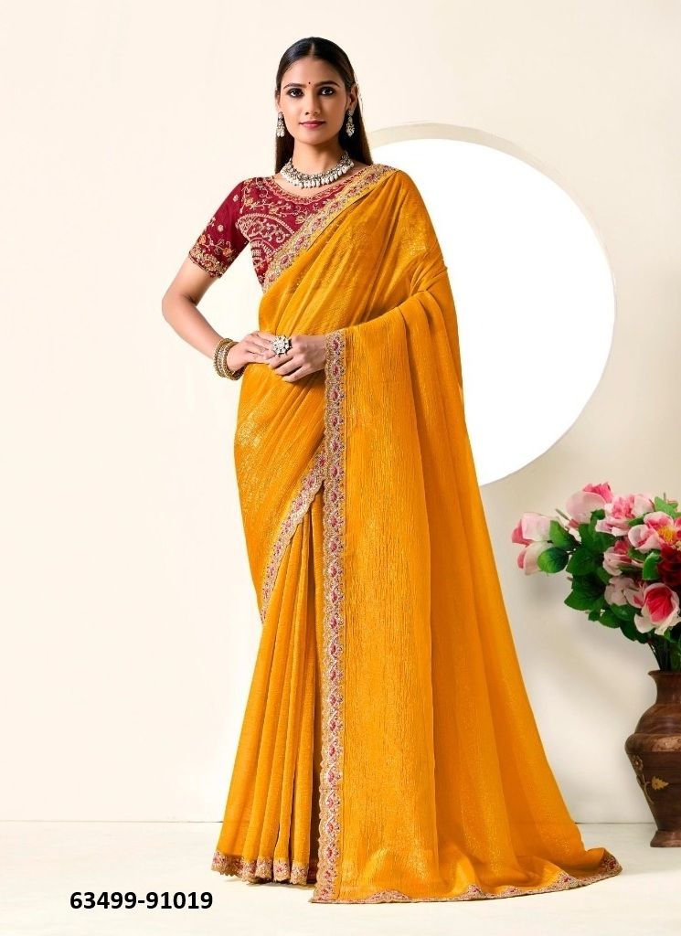 AMAIRA 4 - Catalog # 63499 (Set of 6 Sarees) by Vipul Fashions