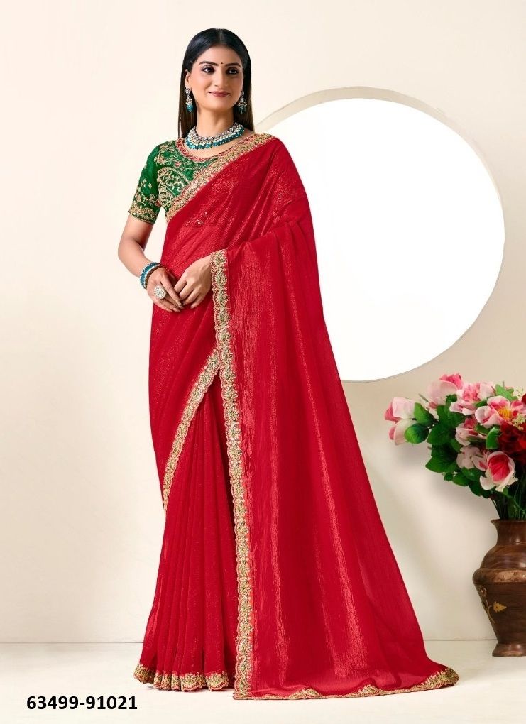 AMAIRA 4 - Catalog # 63499 (Set of 6 Sarees) by Vipul Fashions