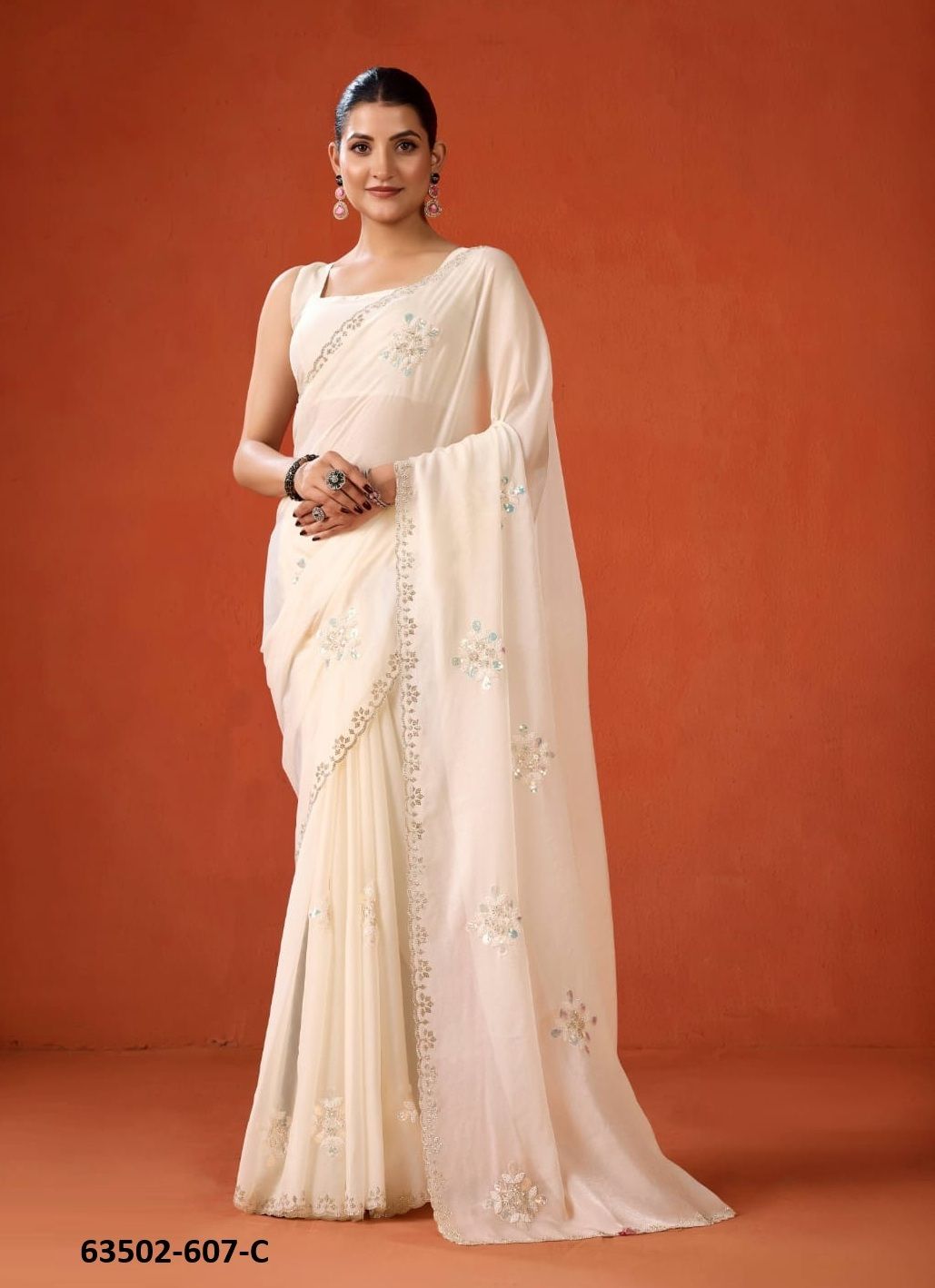 SERIES 607 - Catalog # 63502 (Set of 7 Sarees) by Durga Fashion SERIES 607 - Catalog # 63502 (Set of 7 Sarees) by Durga Fashion