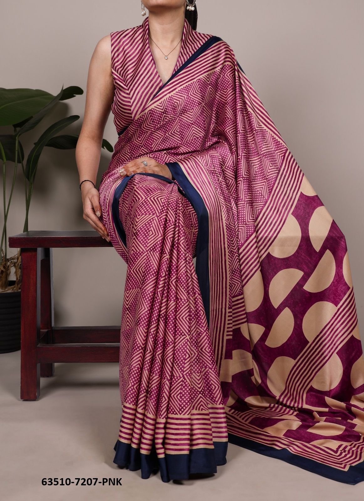 SERIES 7207 - Catalog # 63510 (Set of 4 Sarees) by Semad Styles