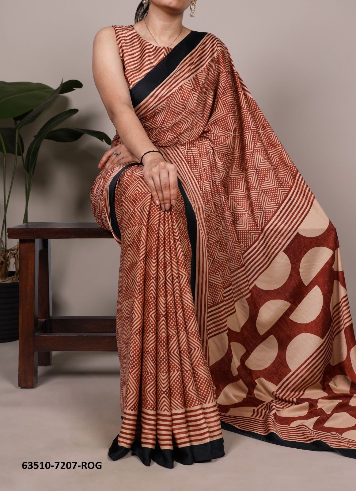 SERIES 7207 - Catalog # 63510 (Set of 4 Sarees) by Semad Styles