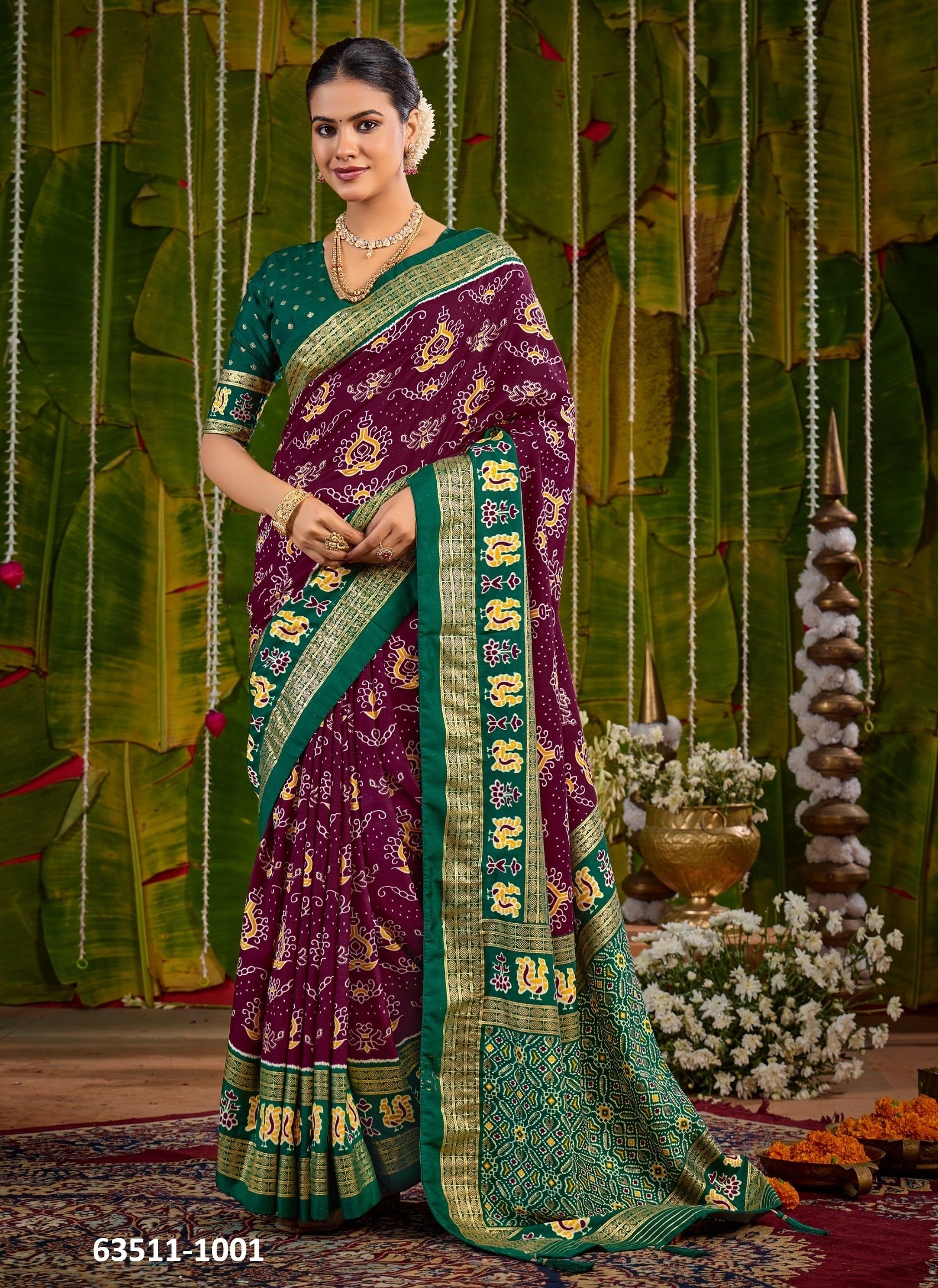 SANJEEVANI SILK - Catalog # 63511 (Set of 8 Sarees) by Shubh Shree SANJEEVANI SILK - Catalog # 63511 (Set of 8 Sarees) by Shubh Shree