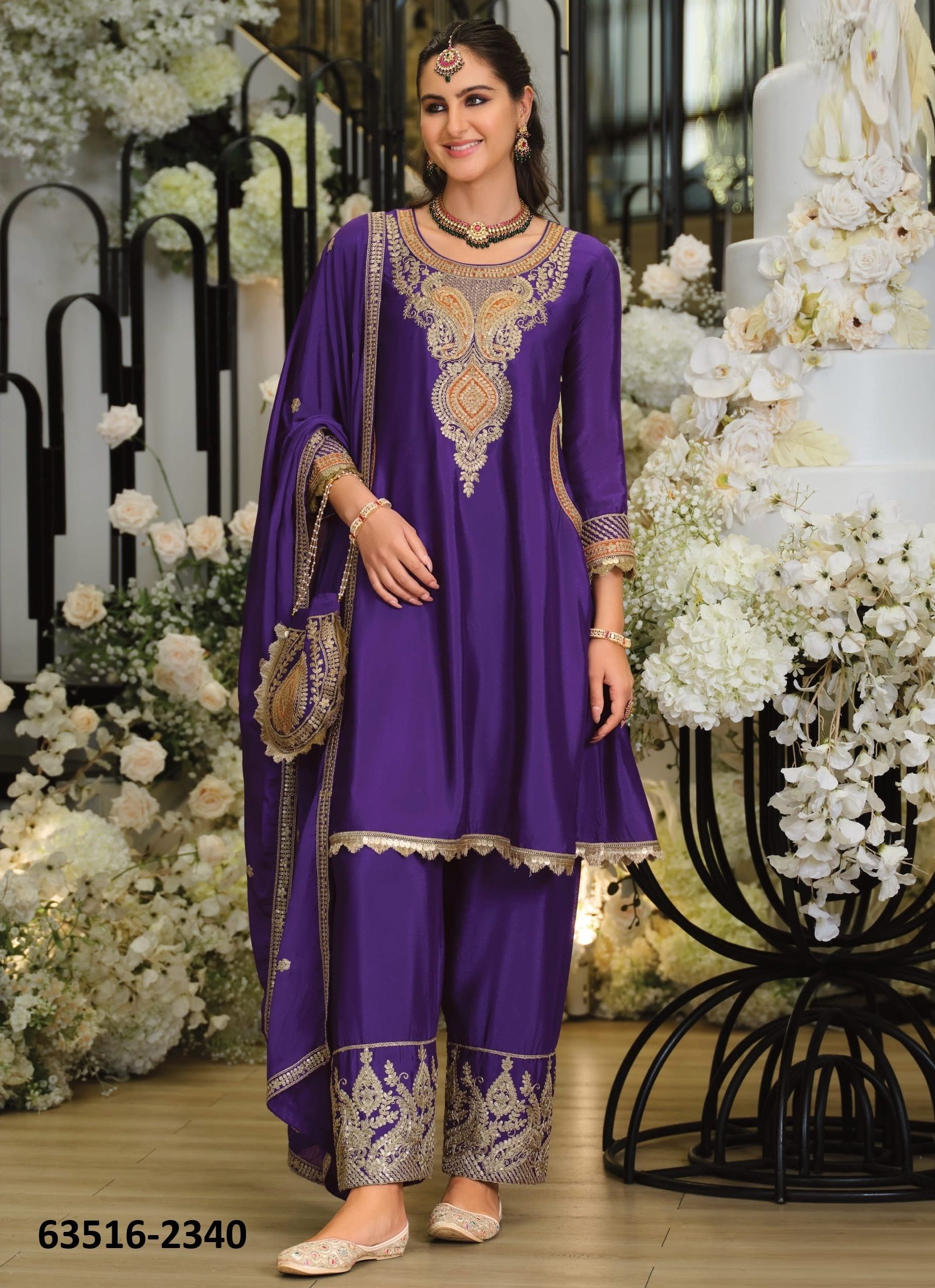 SEJAL - Catalog # 63516 (Set of 3 Readymade Salwar Suits) by Eba Lifestyle SEJAL - Catalog # 63516 (Set of 3 Readymade Salwar Suits) by Eba Lifestyle