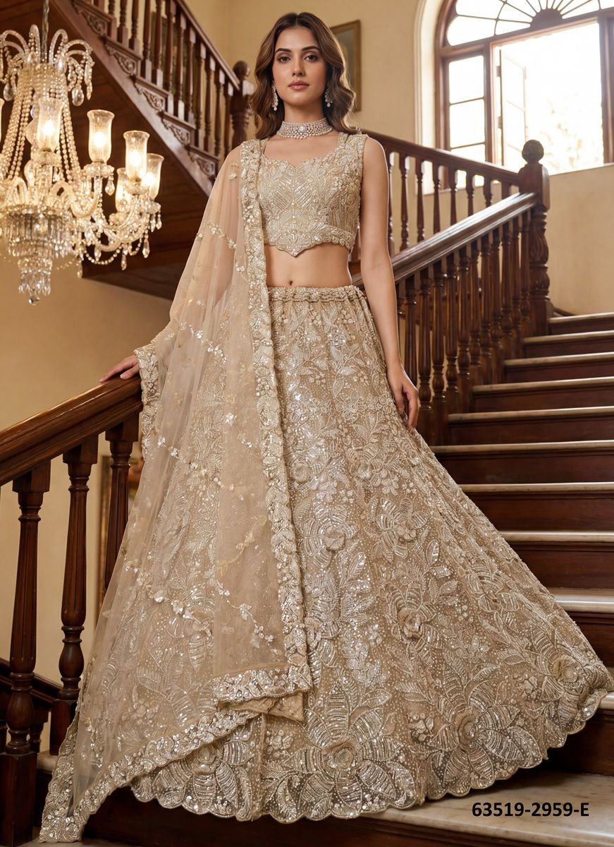 SERIES 2959 - Catalog # 63519 (Set of 7 Semi-Stitched Lehengas) by Raw Lemon SERIES 2959 - Catalog # 63519 (Set of 7 Semi-Stitched Lehengas) by Raw Lemon