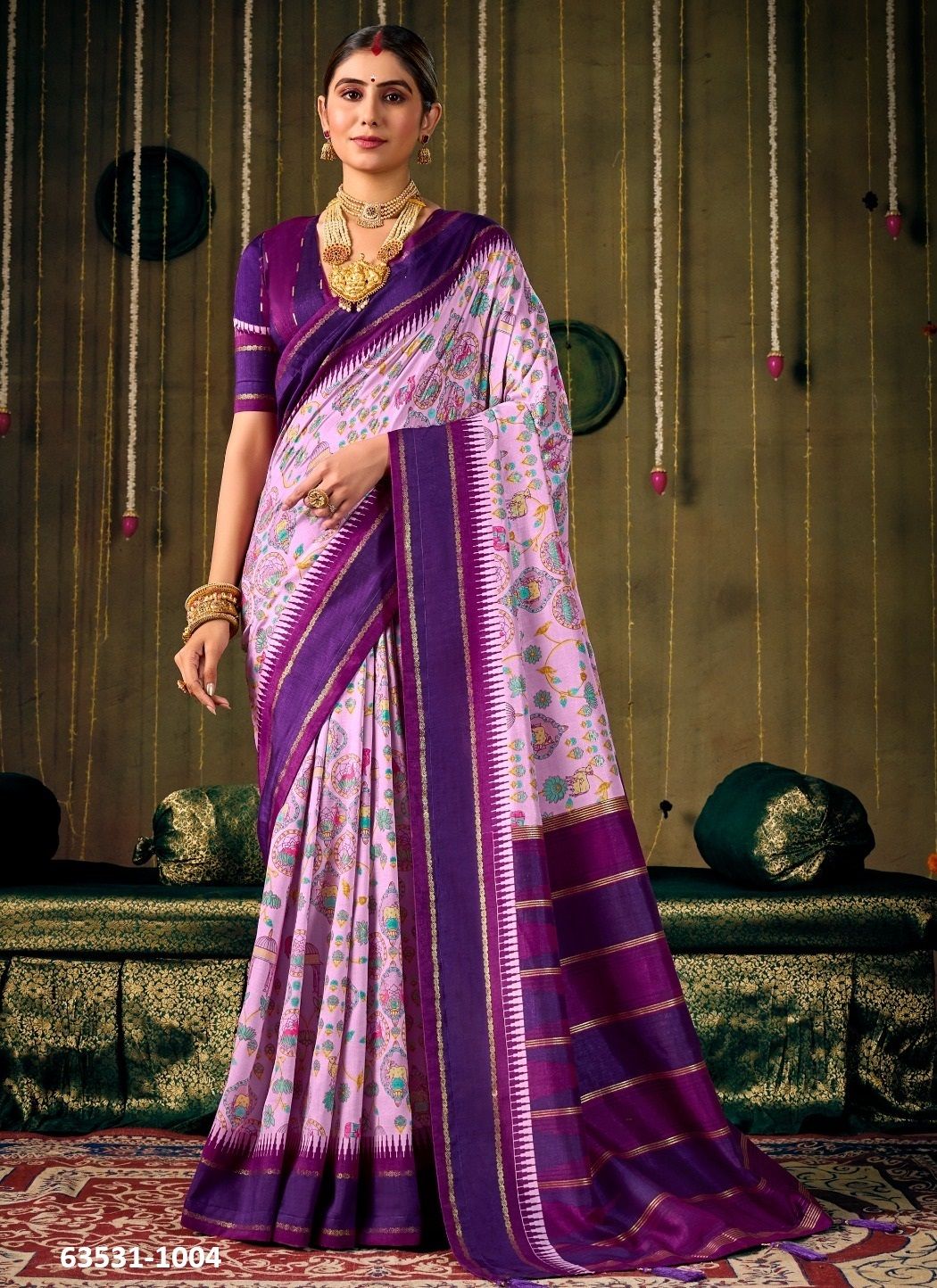 PICHWAI SILK - Catalog # 63531 (Set of 8 Sarees) by Shubh Shree PICHWAI SILK - Catalog # 63531 (Set of 8 Sarees) by Shubh Shree