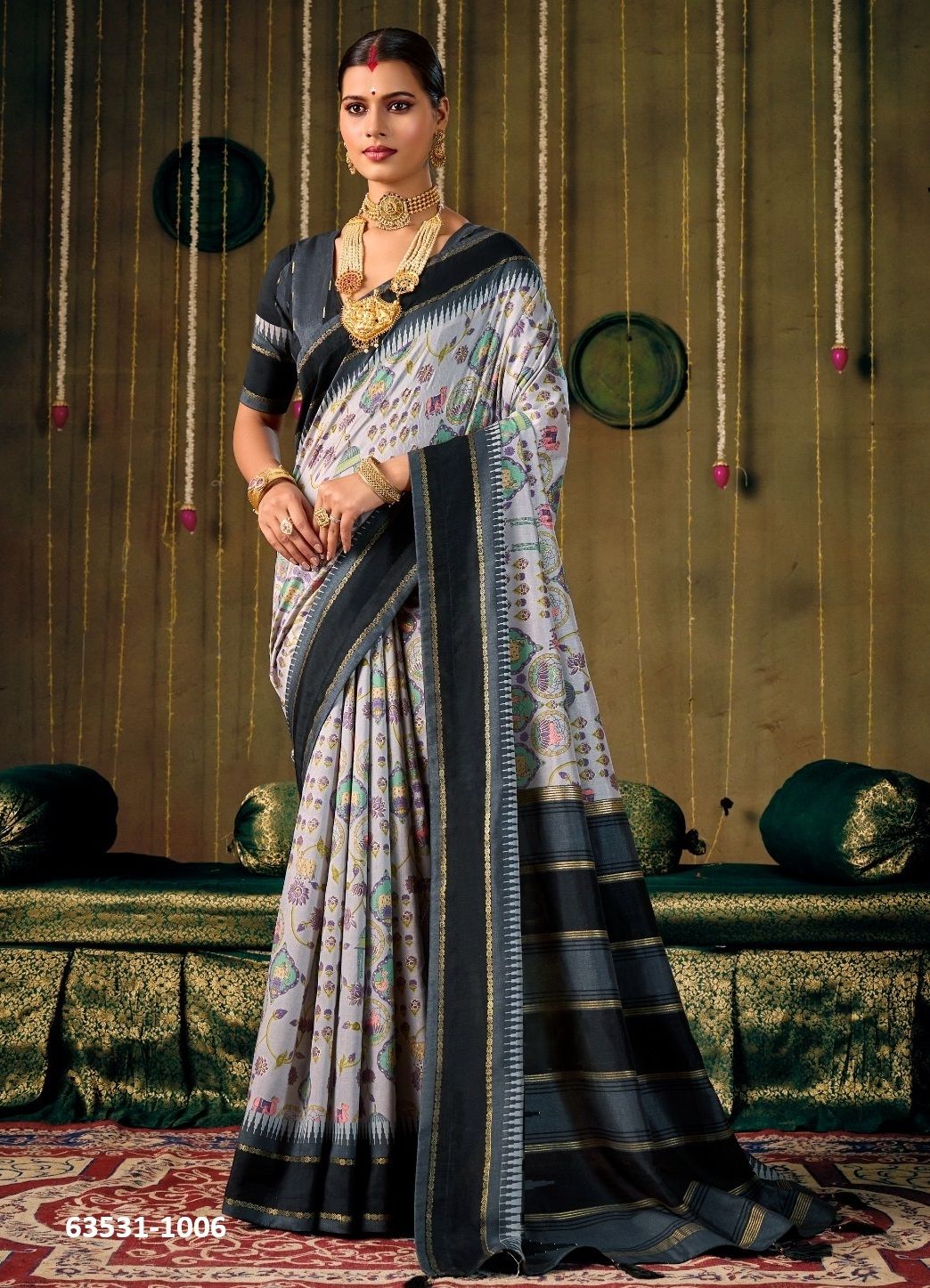 PICHWAI SILK - Catalog # 63531 (Set of 8 Sarees) by Shubh Shree PICHWAI SILK - Catalog # 63531 (Set of 8 Sarees) by Shubh Shree