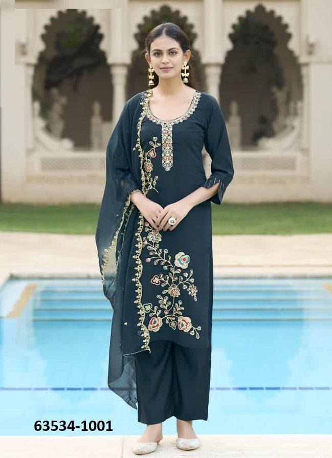SEASON - Catalog # 63534 (Set of 6 Readymade Salwar Suits) by Karissa SEASON - Catalog # 63534 (Set of 6 Readymade Salwar Suits) by Karissa
