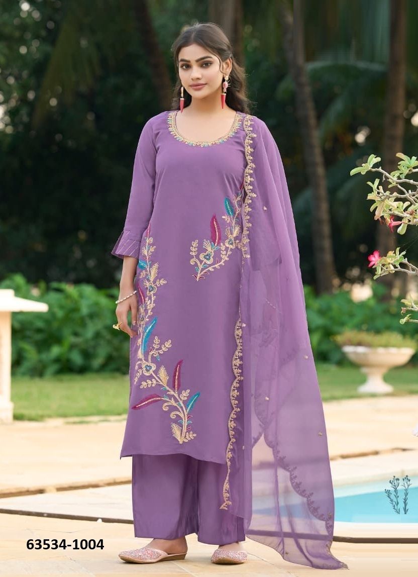 SEASON - Catalog # 63534 (Set of 6 Readymade Salwar Suits) by Karissa SEASON - Catalog # 63534 (Set of 6 Readymade Salwar Suits) by Karissa