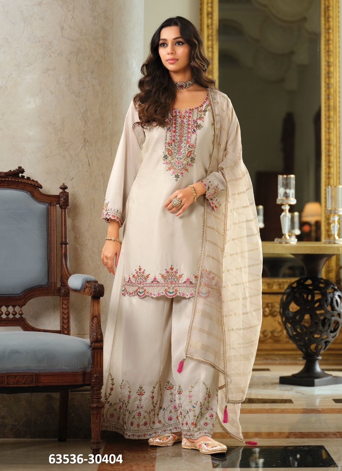 TVESA - Catalog # 63536 (Set of 4 Readymade Salwar Suits) by Lily & Lali TVESA - Catalog # 63536 (Set of 4 Readymade Salwar Suits) by Lily & Lali