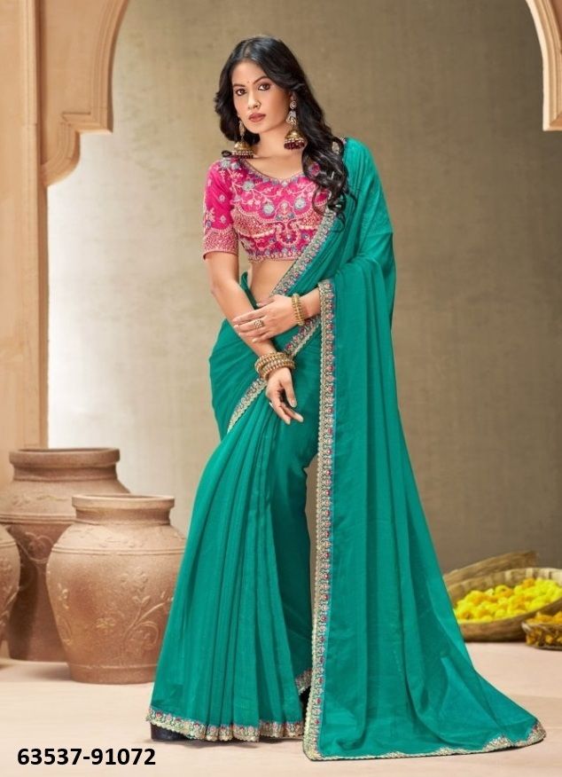 AMAIRA 7 - Catalog # 63537 (Set of 6 Sarees) by Vipul Fashions