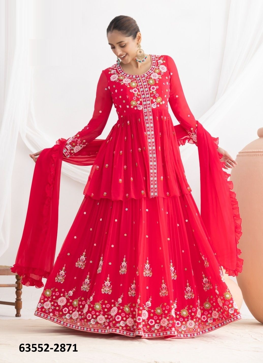 RAAS - Catalog # 63552 (Set of 3 Readymade Salwar Suits) by Gulzar Couture RAAS - Catalog # 63552 (Set of 3 Readymade Salwar Suits) by Gulzar Couture