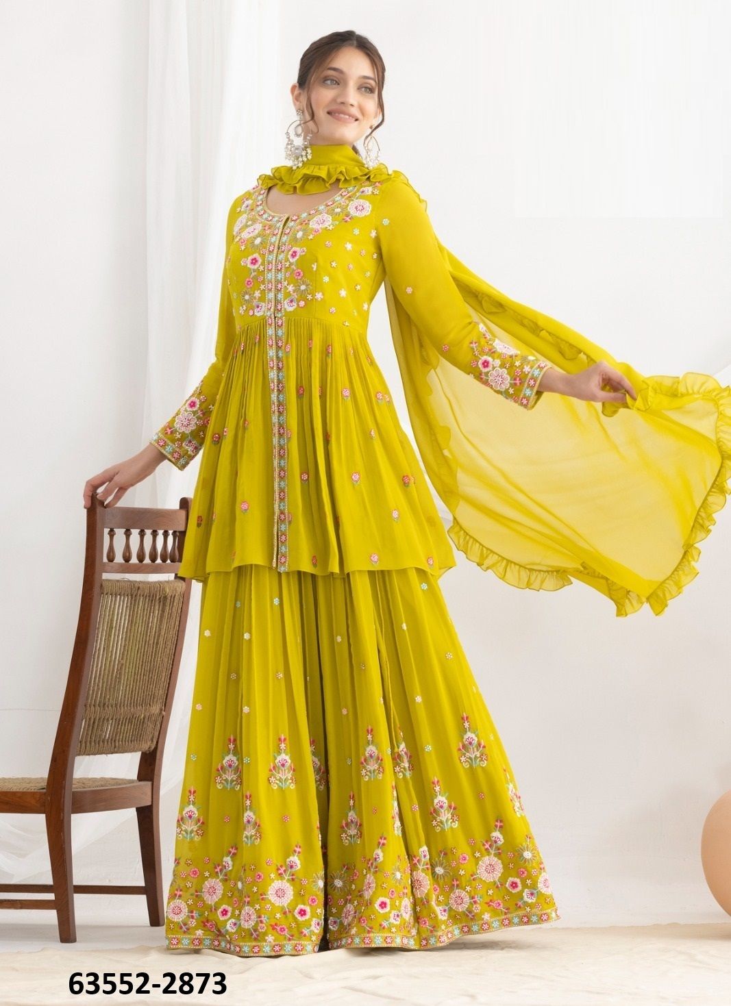RAAS - Catalog # 63552 (Set of 3 Readymade Salwar Suits) by Gulzar Couture RAAS - Catalog # 63552 (Set of 3 Readymade Salwar Suits) by Gulzar Couture