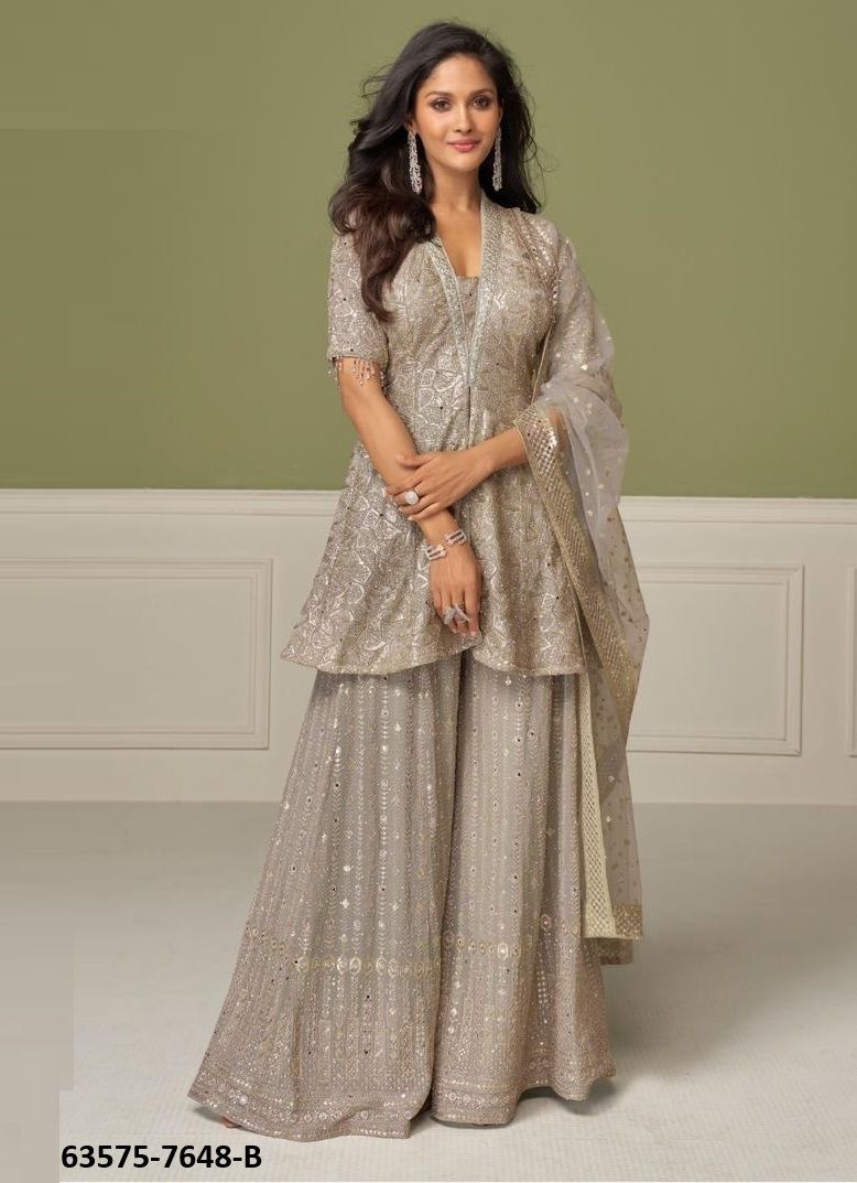 AASHVI - Catalog # 63575 (Set of 4 Readymade Salwar Suits) by Gulkayra Designer
