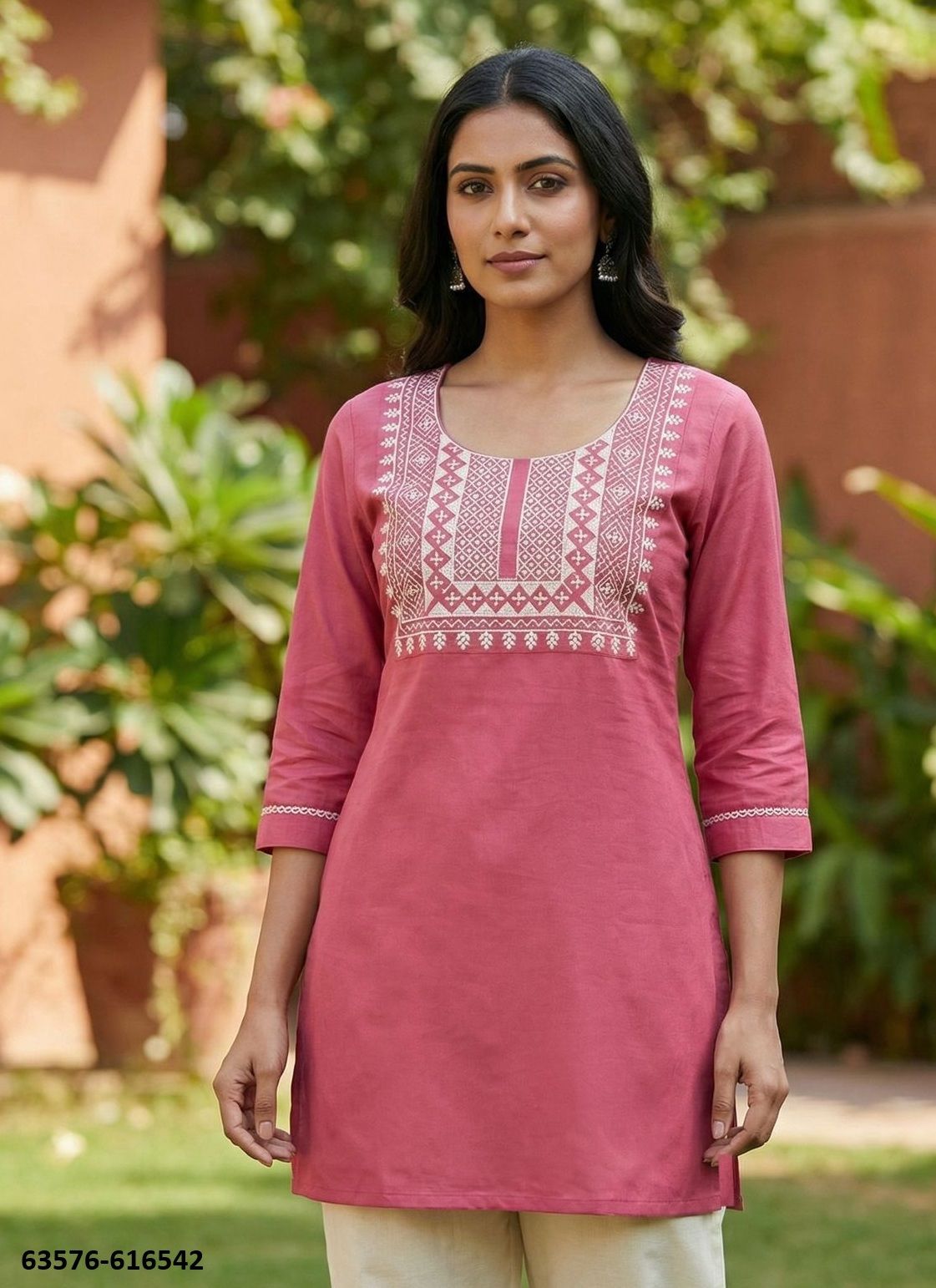 CHARMI 3 - Catalog # 63576 (Set of 9 Readymade Women's Kurtis / Tops) by Blue Hills