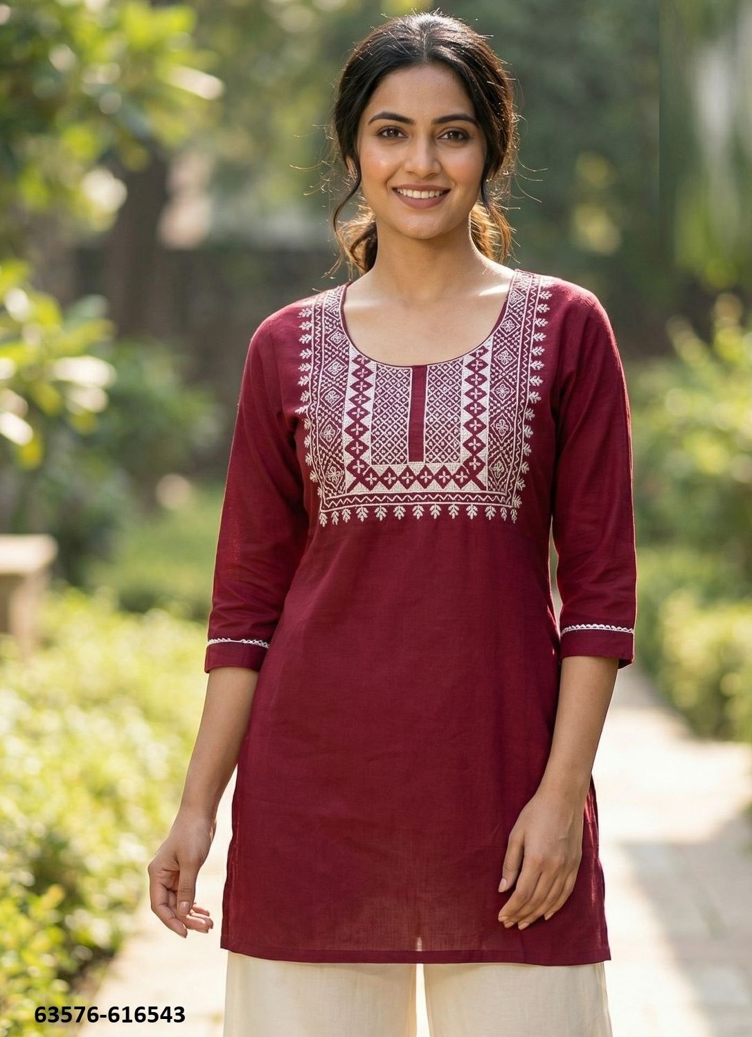 CHARMI 3 - Catalog # 63576 (Set of 9 Readymade Women's Kurtis / Tops) by Blue Hills