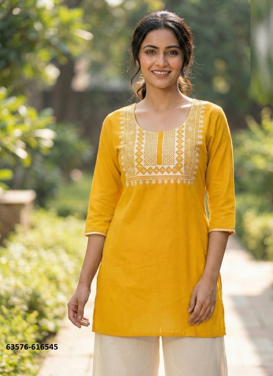CHARMI 3 - Catalog # 63576 (Set of 9 Readymade Women's Kurtis / Tops) by Blue Hills