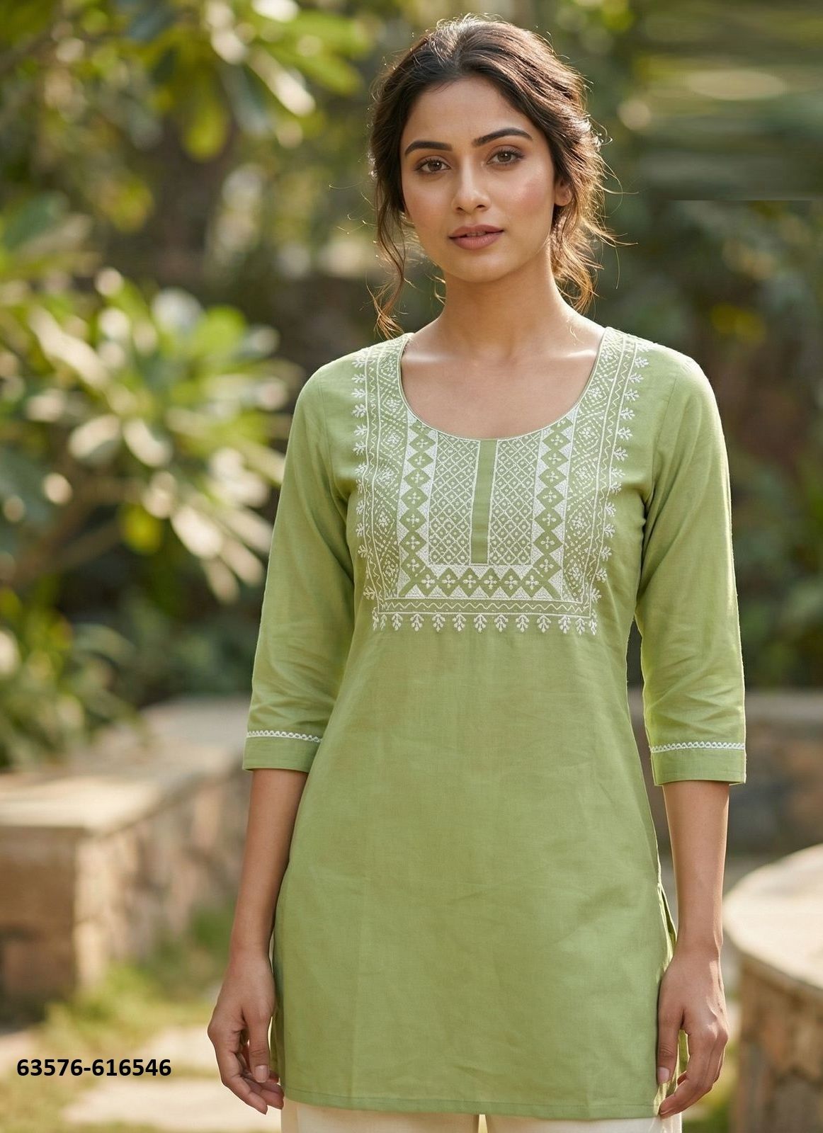 CHARMI 3 - Catalog # 63576 (Set of 9 Readymade Women's Kurtis / Tops) by Blue Hills