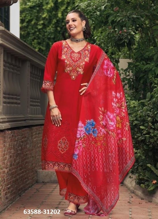 VARA 2 - Catalog # 63588 (Set of 4 Readymade Salwar Suits) by Lady Leela VARA 2 - Catalog # 63588 (Set of 4 Readymade Salwar Suits) by Lady Leela