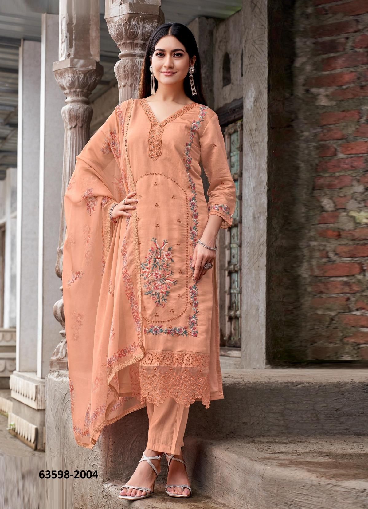 POORVIKA - Catalog # 63598 (Set of 5 Readymade Salwar Suits) by Wooglee Fashions POORVIKA - Catalog # 63598 (Set of 5 Readymade Salwar Suits) by Wooglee Fashions