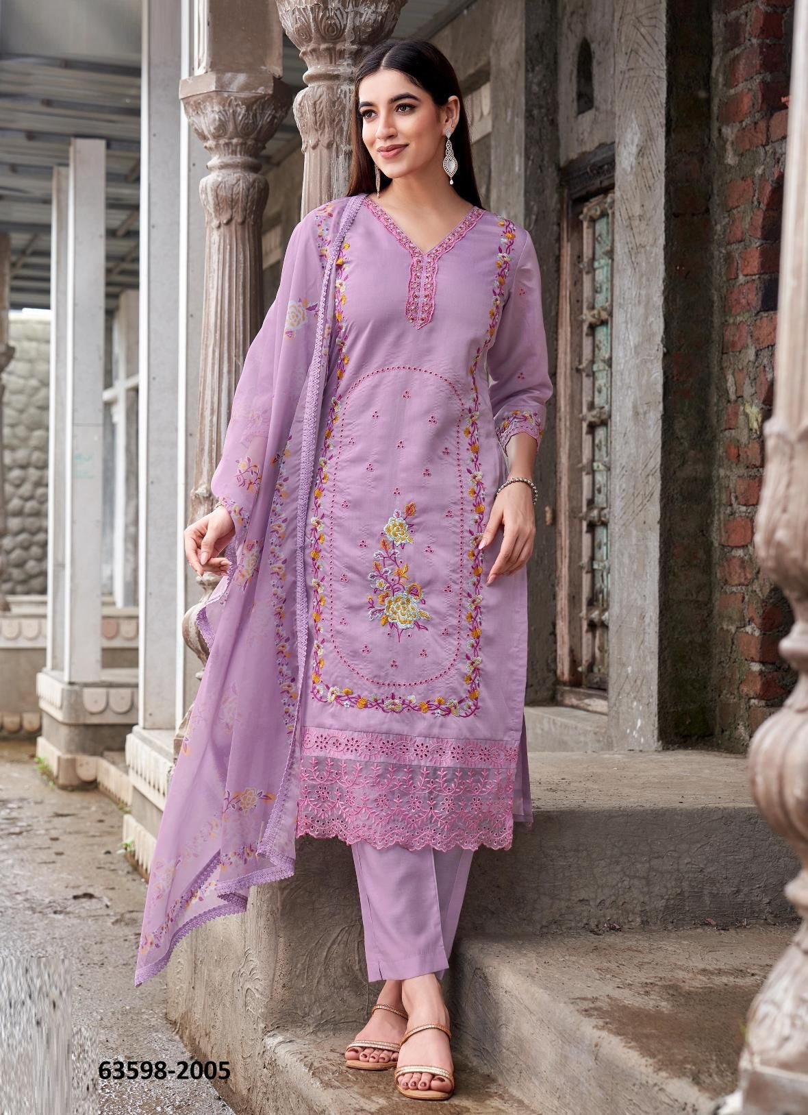 POORVIKA - Catalog # 63598 (Set of 5 Readymade Salwar Suits) by Wooglee Fashions POORVIKA - Catalog # 63598 (Set of 5 Readymade Salwar Suits) by Wooglee Fashions