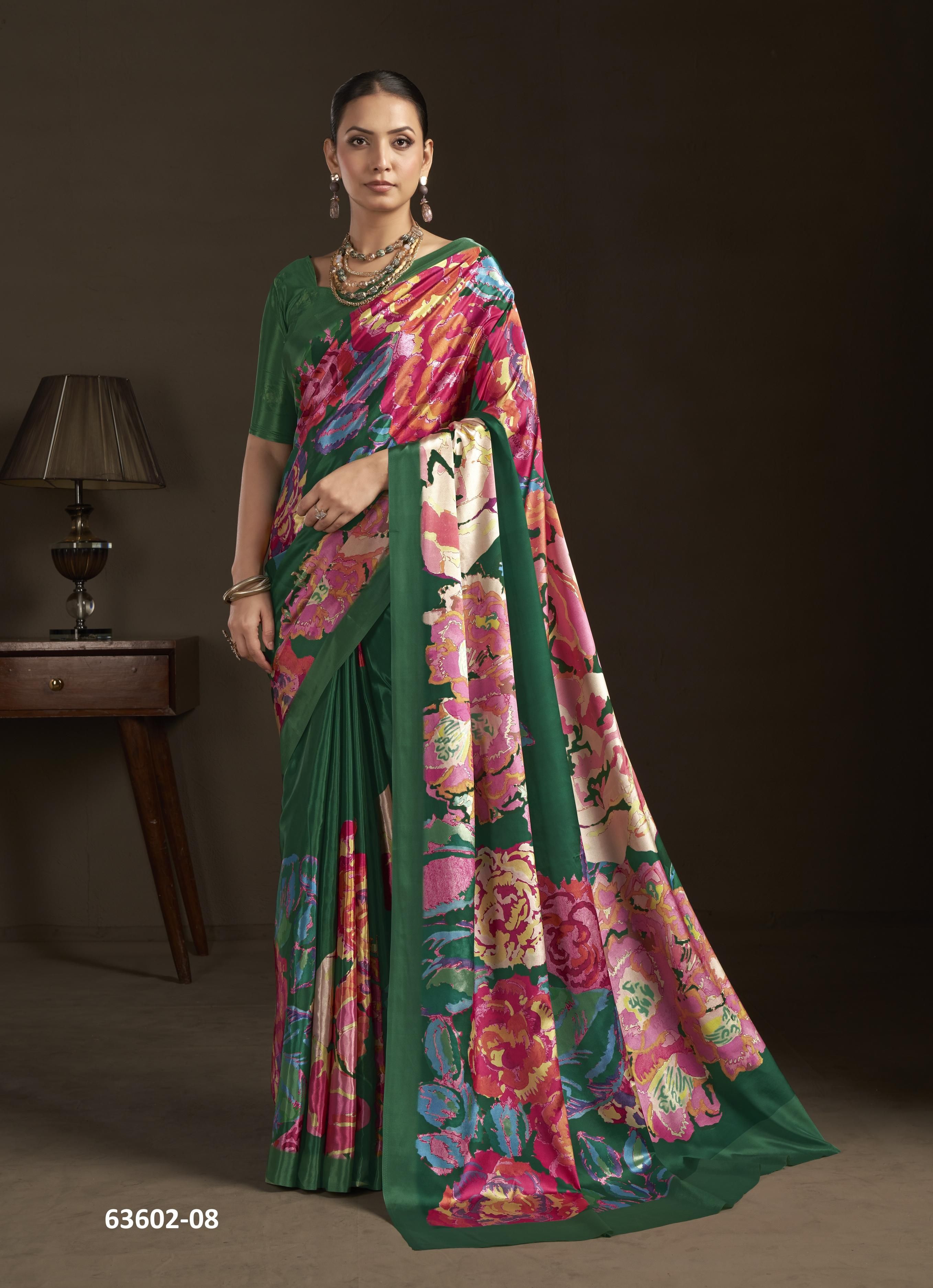 HISO 2 - Catalog # 63602 (Set of 11 Sarees) by Desi Muse HISO 2 - Catalog # 63602 (Set of 11 Sarees) by Desi Muse