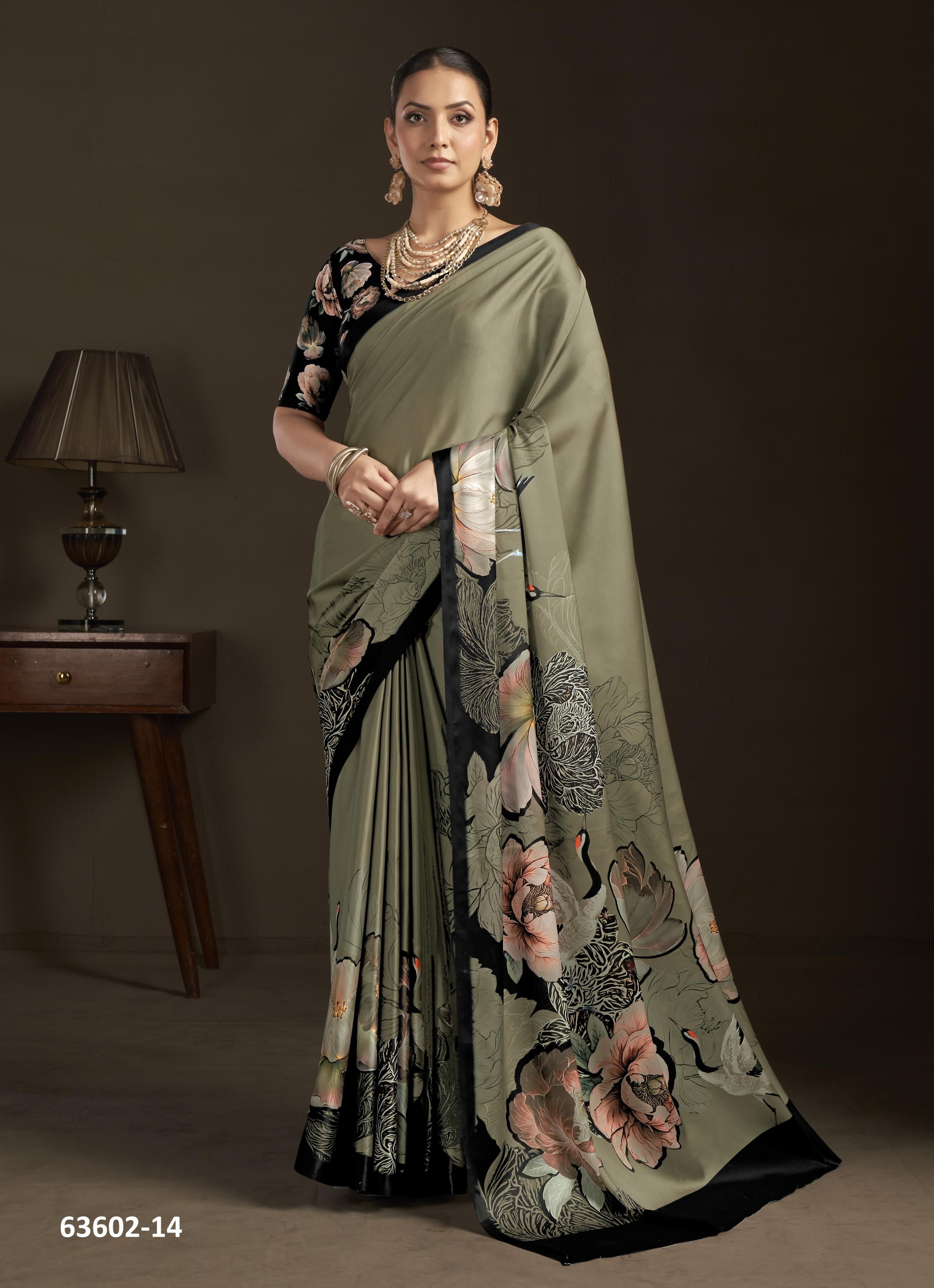 HISO 2 - Catalog # 63602 (Set of 11 Sarees) by Desi Muse HISO 2 - Catalog # 63602 (Set of 11 Sarees) by Desi Muse
