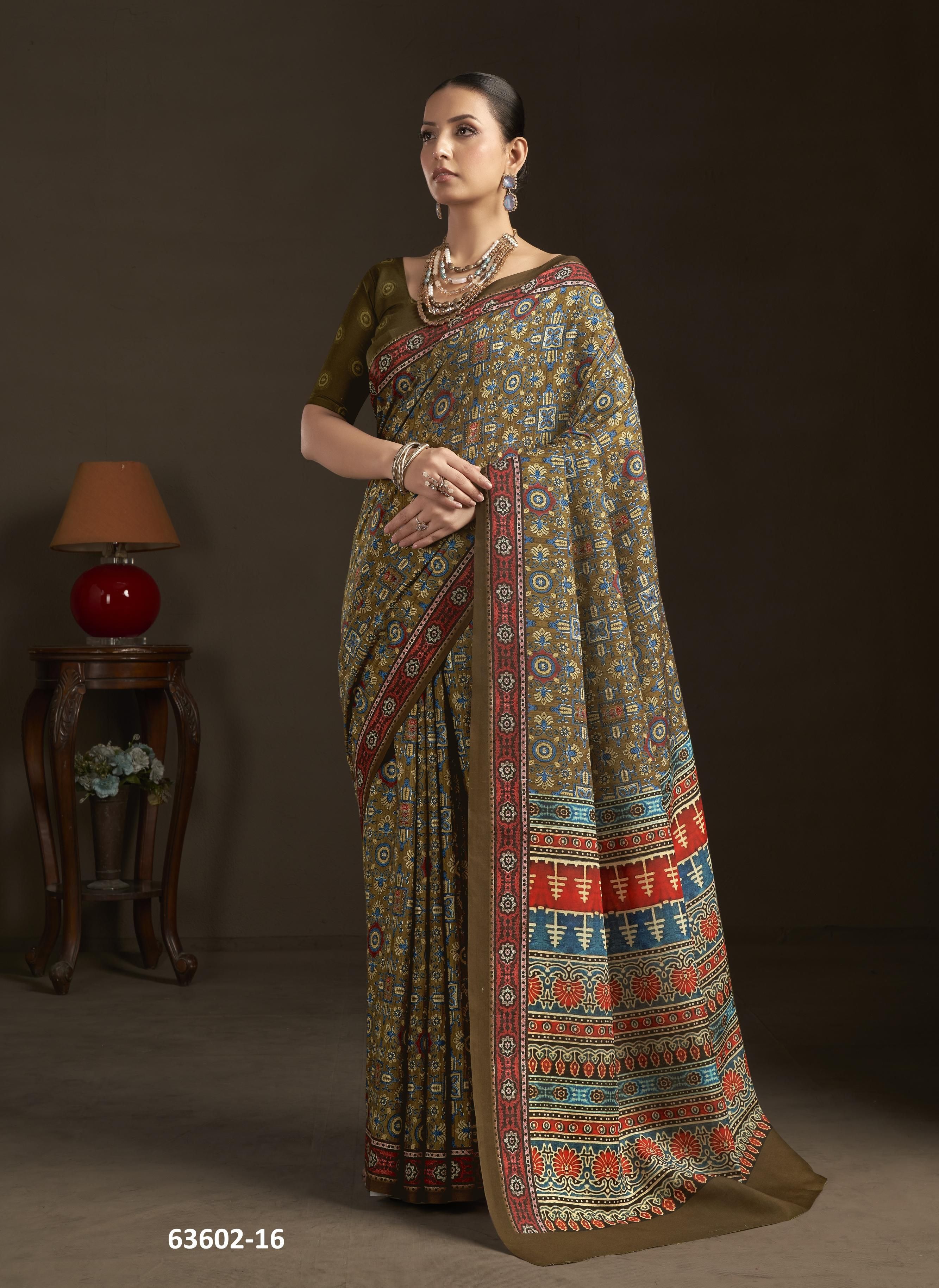 HISO 2 - Catalog # 63602 (Set of 11 Sarees) by Desi Muse HISO 2 - Catalog # 63602 (Set of 11 Sarees) by Desi Muse
