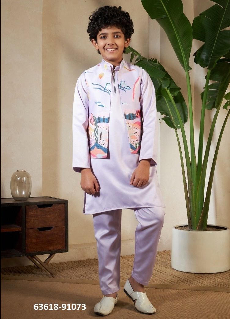 ETHNIC CARNIVAL - KIDS - Catalog # 63618 (Set of 3 Men's Ethnic Wear) by Tentmen Clothing