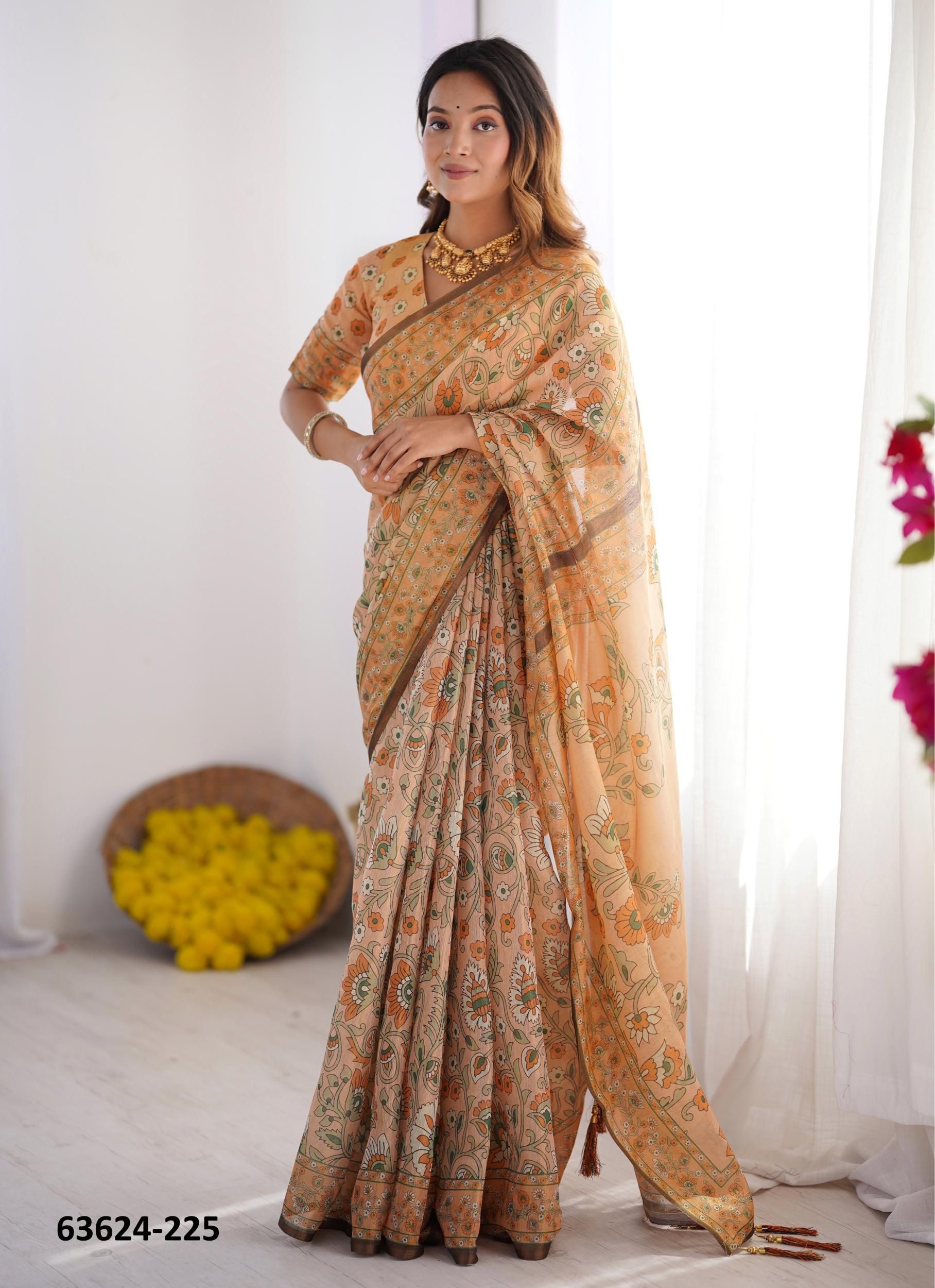 SERIES 216-225 - Catalog # 63624 (Set of 10 Sarees) by Semad Styles SERIES 216-225 - Catalog # 63624 (Set of 10 Sarees) by Semad Styles